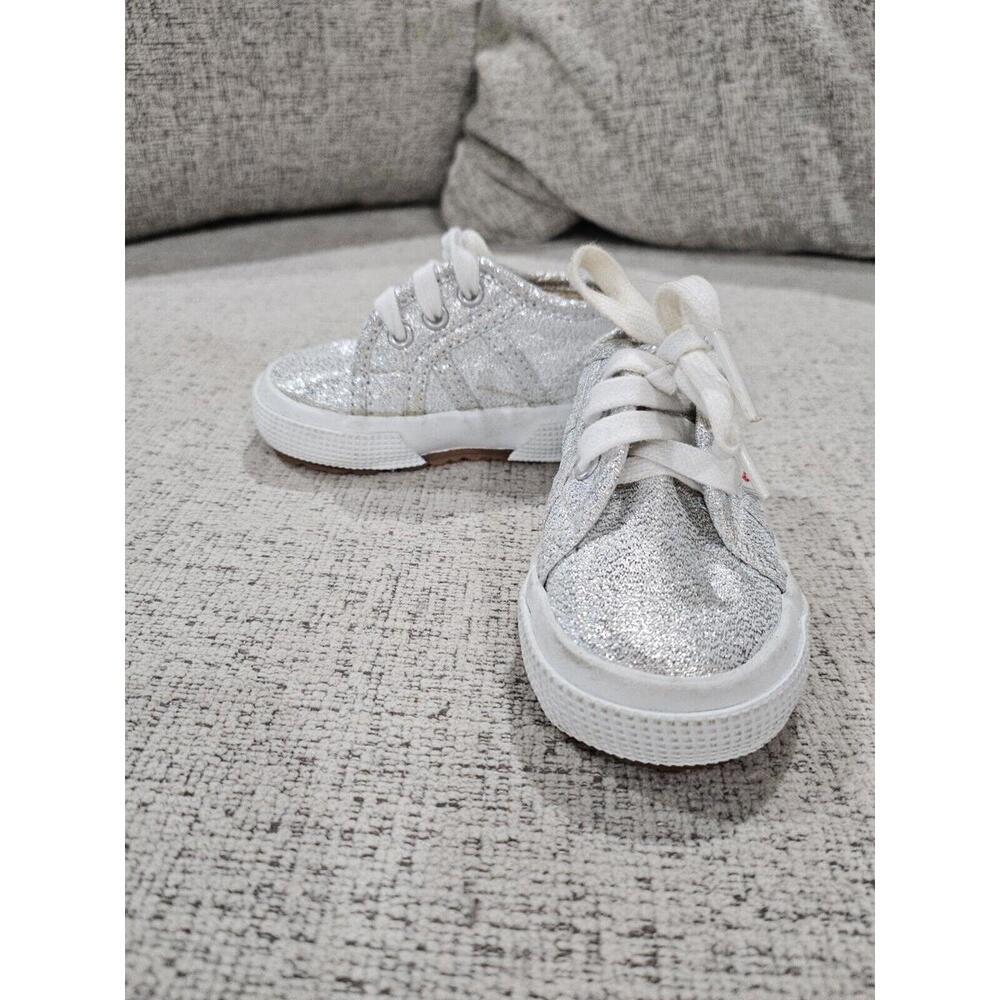 Infant Shoe Superga Grey Silver - Size 3